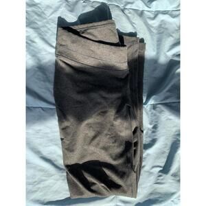 Reebok Women's Cropped Leggings Size Medium, Gray, Stretch, Activewear